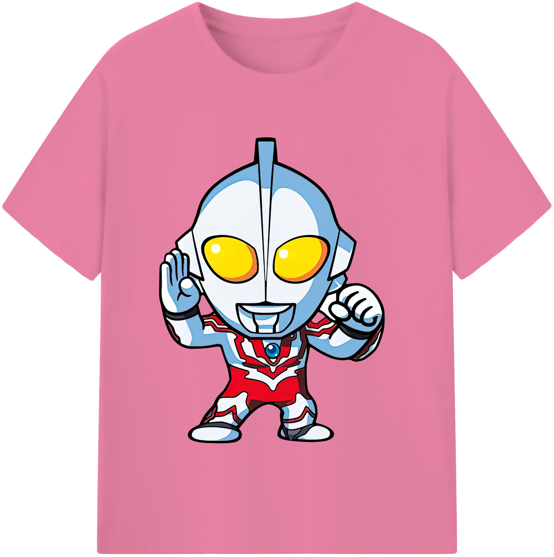 （画像用） ウルトラマン Ultraman 綿100％半袖Tシャツ（フロントプリント）